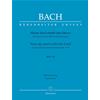 BACH J. S.: NOW MY SOUL EXALTS THE LORD - CANTATA FOR THE FEAST OF VISITATION B. V. M. BWV 10 - VOCAL SCORE URTEXT