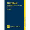 DVORAK A.: STRING QUARTET G MAJOR OP. 106 - URTEXT STUDY SCORE
