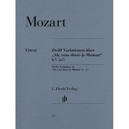 MOZART W. A.: 12 VARIAZIONI KV265 