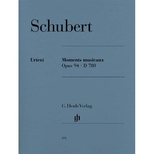 SCHUBERT F.: MOMENTI MUSICALI OP. 94 D 78
