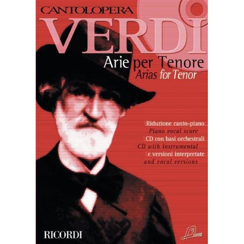CANTOLOPERA: VERDI - ARIE PER TENORE VOL. 1 CON CD 