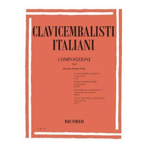 CLAVICEMBALISTI ITALIANI COMPOSIZIONI VOL.1 - REVISIONE DI MARIO VITALI