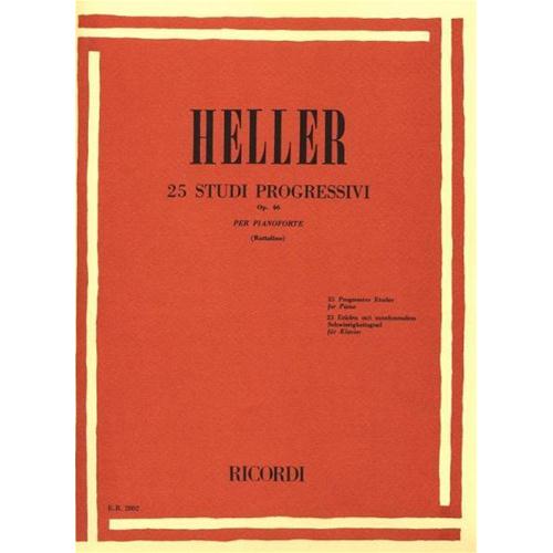 HELLER S.: 25 STUDI PROGRESSIVI OP. 46