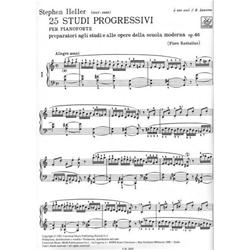 HELLER S.: 25 STUDI PROGRESSIVI OP. 46
