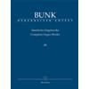 BUNK G.: COMPLETE ORGAN WORKS 3