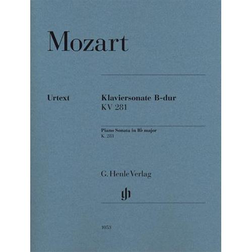 MOZART W. A.: PIANO SONATA IN B BEM. MAJ KV 281