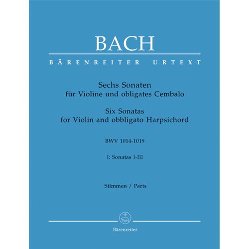 BACH J. S.: 6 SONATAS BWV 1014 - 1019 (SONATAS 1-3) VOL. 1 