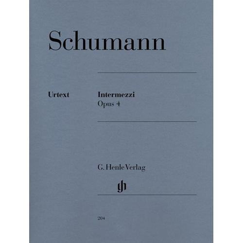 SCHUMANN R.: INTERMEZZI OP. 4 URTEXT