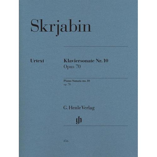 SKRJABIN A.: PIANO SONATA N. 10 OP. 70