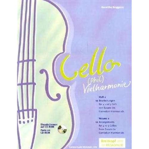 BRUGGAIER R.: CELLO VIELHARMONIE VOL. 2 CON CD