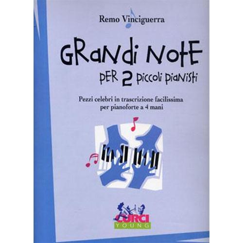 VINCIGUERRA R.: GRANDI NOTE PER 2 PICCOLI PIANISTI