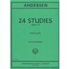 ANDERSEN J.: 24 STUDIES OP. 15 (J. WUMMER)