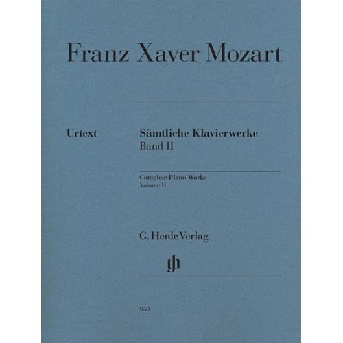 MOZART F. X.: COMPLETE PIANO WORKS VOL. 2