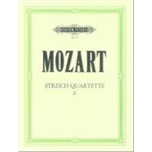 MOZART W. A.: STRING QUARTETS VOL. 2 (SET OF PARTS)