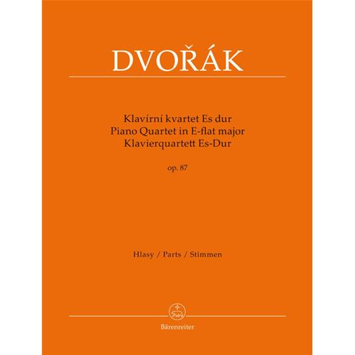DVORAK A.: PIANO QUARTET IN E-FLAT MAJOR OP. 87