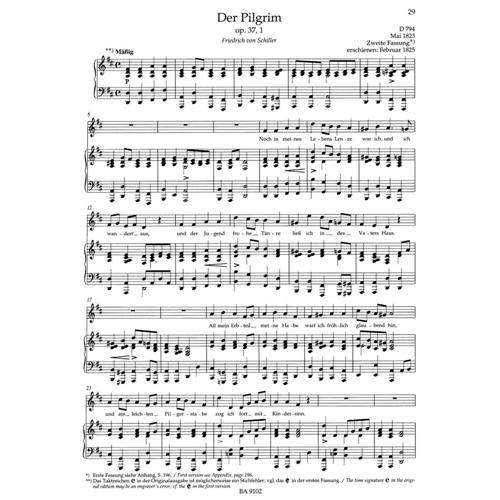 SCHUBERT F.: LIEDER VOL. 2 -  HIGH VOICE URTEXT