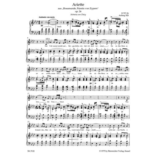 SCHUBERT F.: LIEDER VOL. 2 -  MEDIUM  VOICE URTEXT