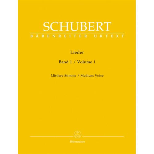 SCHUBERT F.: LIEDER VOL. 1 -  MEDIUM  VOICE URTEXT