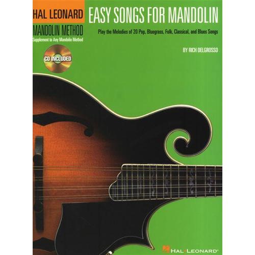 DELGROSSO R.: EASY SONGS FOR MANDOLIN CON CD 