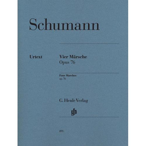 SCHUMANN R.: 4 MARCHES OP. 76 - URTEXT