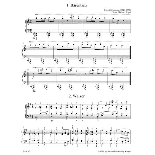 SCHUMANN R.: EASY PIANO PIECES AND DANCES