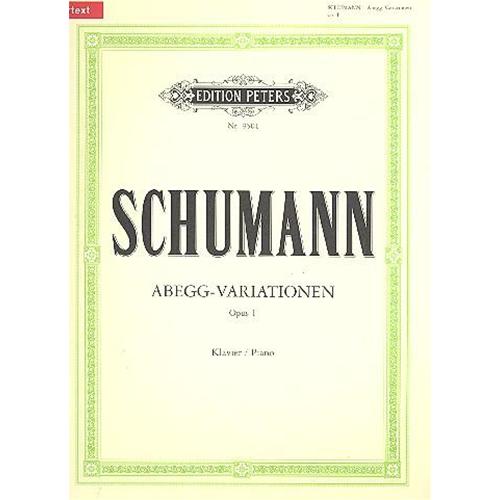 SCHUMANN R.: ABEGG-VARIATIONEN OP. 1 (KOHLER) URTEXT