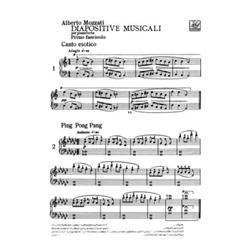 MOZZATI A.: DIAPOSITIVE MUSICALI PER PIANOFORTE VOL. 1