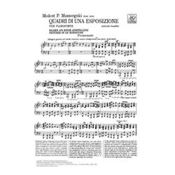 MUSSORGSKIJ M.: QUADRI DI UN'ESPOSIZIONE (CASELLA)