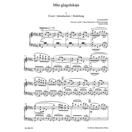 JANACEK L.: MSA GLAGOLSKAJA