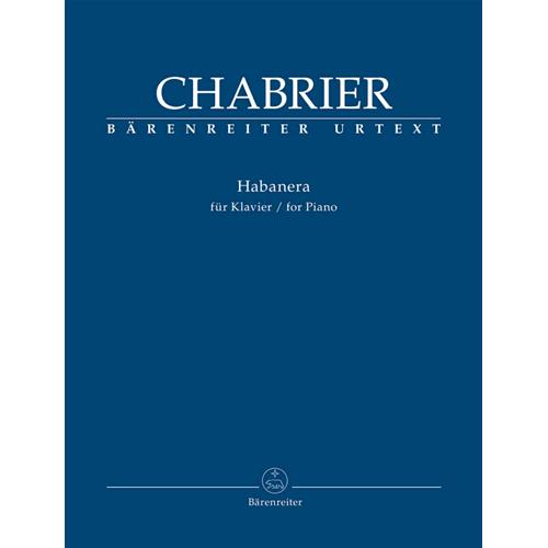 CHABRIER E.: HABANERA FOR PIANO URTEXT