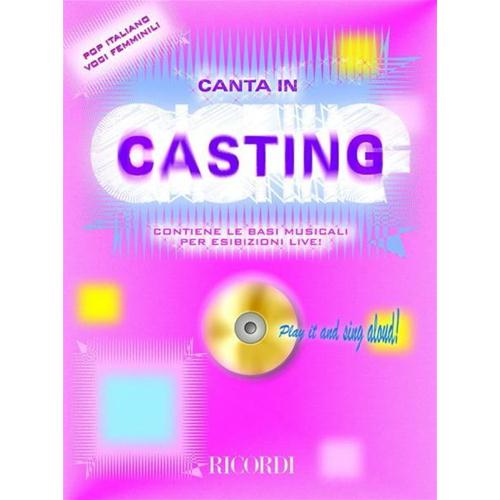 AA. VV.: CANTA IN CASTING CON CD - POP FEMMINILE ITALIANO