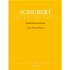SCHUBERT F.: LATE PIANO PIECES URTEXT