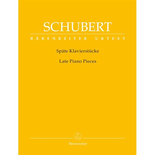 SCHUBERT F.: LATE PIANO PIECES URTEXT
