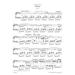 FAURÉ G.: BALLADE OP. 19 URTEXT