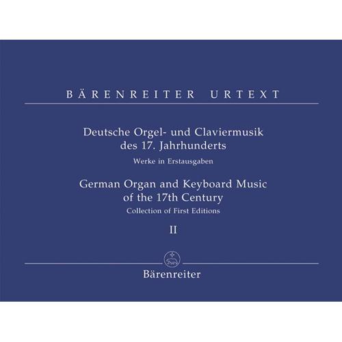 AA. VV.: GERMAN ORGAN AND KEYBOARD MUSIC OF THE 17TH CENTURY - COLLECTION OF FIRST EDITIONS VOL. 2