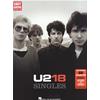 U2: U2 18 SINGLES  - TAB EASY GUITAR
