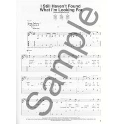 U2: U2 18 SINGLES  - TAB EASY GUITAR