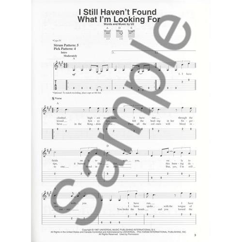 U2: U2 18 SINGLES  - TAB EASY GUITAR