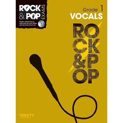 AA. VV.: ROCK & POP EXAMS: VOCALS - GRADE 1 CON CD PLAY-ALONG TRINITY COLLEGE LONDON