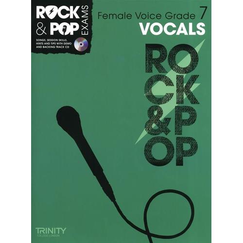 AA. VV.: ROCK & POP EXAMS: VOCALS - GRADE 7 FEMALE VOICE CON CD PLAY-ALONG TRINITY COLLEGE LONDON