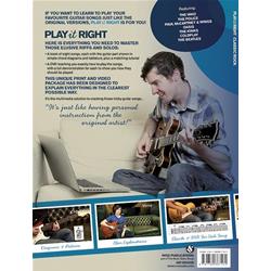 HARRISON D.: PLAY IT RIGHT - CLASSIC ROCK TAB CON DVD