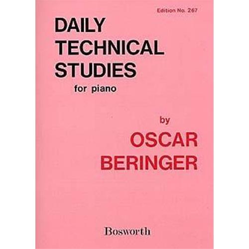 BERINGER O.: DAILY TECHNICAL STUDIES FOR PIANO