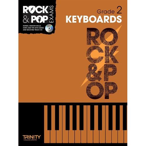 AA. VV.: ROCK & POP EXAMS: KEYBOARD - GRADE 2 CON CD PLAY-ALONG TRINITY COLLEGE LONDON