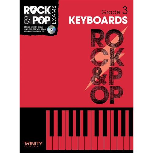 AA. VV.: ROCK & POP EXAMS: KEYBOARD - GRADE 3 CON CD PLAY-ALONG TRINITY COLLEGE LONDON