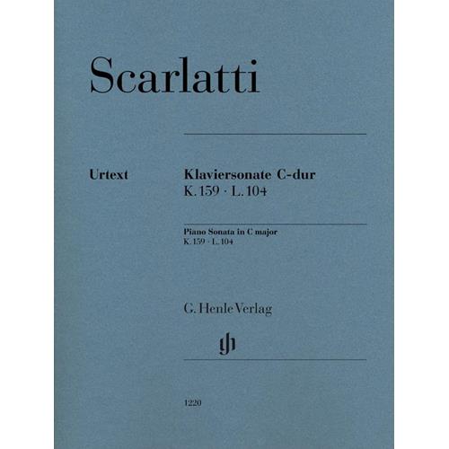 SCARLATTI D.: PIANO SONATA IN C MAJ K. 159 L. 104 URTEXT