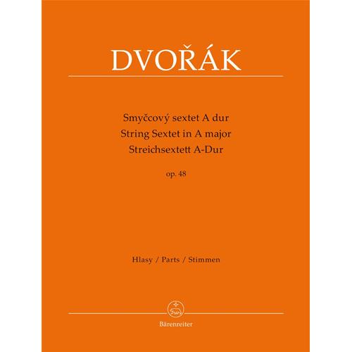 DVORAK A.: STRING SEXTET IN A MAJ OP. 48 - PARTI - URTEXT