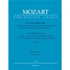 MOZART W. A.: ALEXANDER'S FEAST - KV 591 CANTATA IN 2 PARTS BY G. F. HANDEL IN THE ARRANGEMENT OF W. A. MOZART - VOCAL SCORE C-PF URTEXT