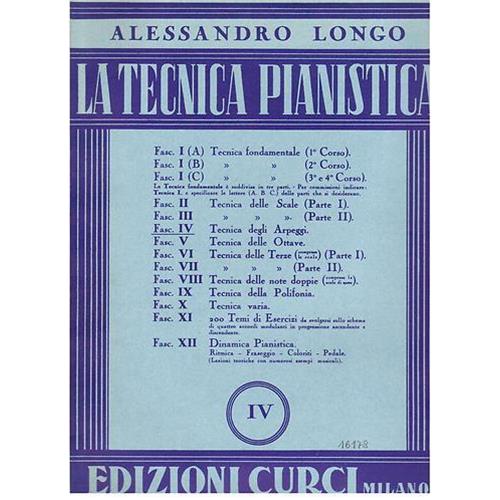 LONGO A.: TECNICA PIANISTICA FASC. 4