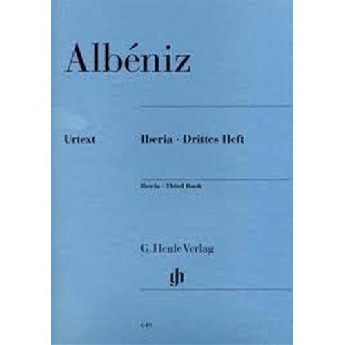 ALBENIZ: IBERIA THIRD BOOK