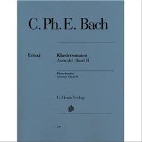 BACH C. P. E.: PIANO SONATAS SELECTION VOLUME II